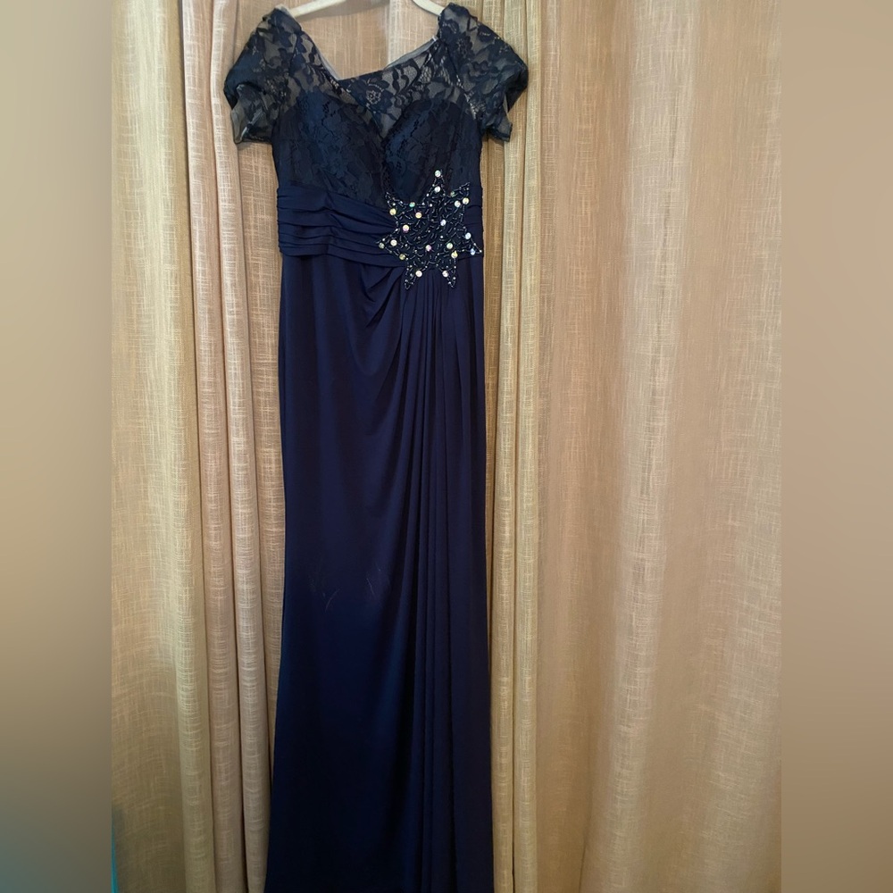 Lanting Bride Blue Size 12 Ballgown NEW